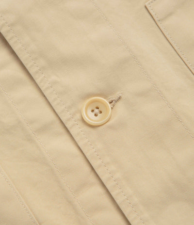 Service Works Fine Twill Waiters Jacket - Pale Khaki