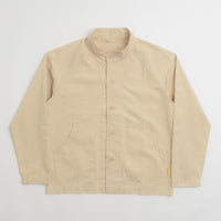 Service Works Fine Twill Waiters Jacket - Pale Khaki thumbnail