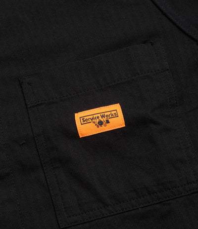 Service Works Herringbone FOH Jacket - Black