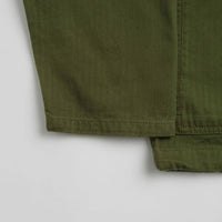 Service Works Herringbone Market Smock Jacket - Pesto thumbnail