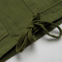 Service Works Herringbone Market Smock Jacket - Pesto thumbnail