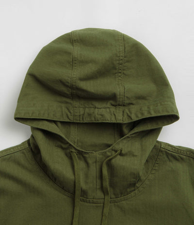 Service Works Herringbone Market Smock Jacket - Pesto