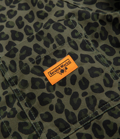 Service Works Leopard FOH Jacket - Green