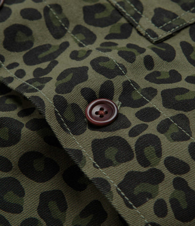 Service Works Leopard FOH Jacket - Green