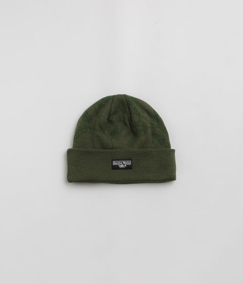 Service Works Olive Branch Beanie - Olive