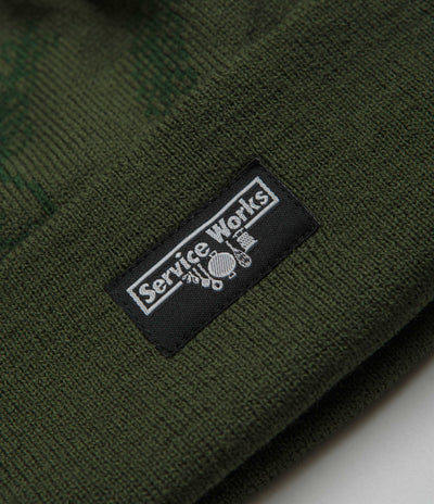 Service Works Olive Branch Beanie - Olive