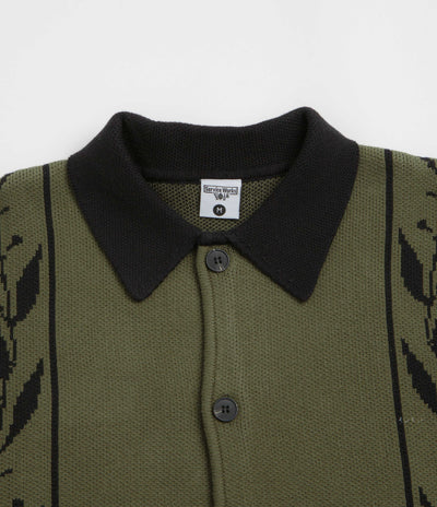 Service Works Olive Branch Cardigan - Olive