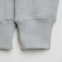 Service Works Organic Chefswear Crewneck Sweatshirt - Marl Grey thumbnail