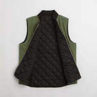 Service Works Padded Work Vest Jacket - Olive thumbnail