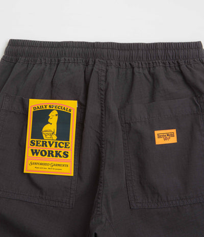 Service Works Ripstop Chef Shorts - Washed Black