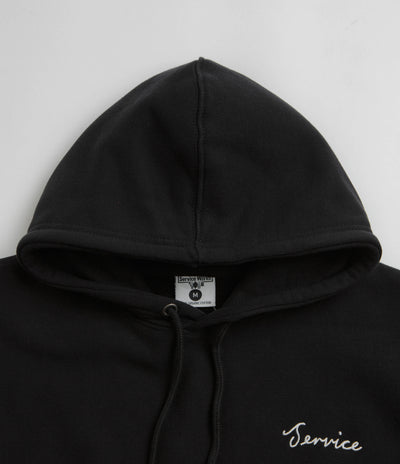 Service Works Script Logo Hoodie - Black