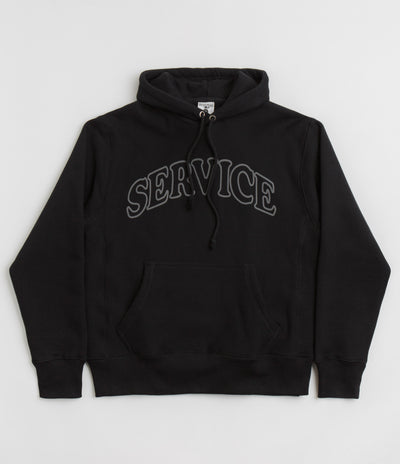 Service Works Service Arch Logo Hoodie - Black