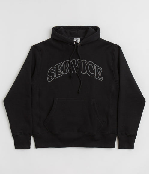 Service Works Service Arch Logo Hoodie - Black