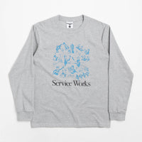 Service Works Soiree Long Sleeve T-Shirt - Grey thumbnail