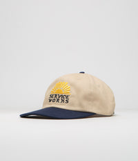 Service Works Sunnyside Up Cap - Off-White / Navy