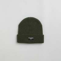 Service Works Waffle Logo Beanie - Olive thumbnail