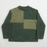 Sexhippies Box Fleece Crewneck Sweatshirt - Forest / Olive thumbnail