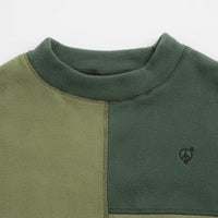 Sexhippies Box Fleece Crewneck Sweatshirt - Forest / Olive thumbnail