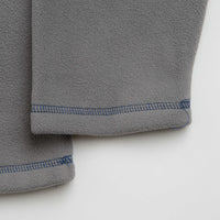 Sexhippies Box Fleece Crewneck Sweatshirt - Light Grey / Charcoal thumbnail