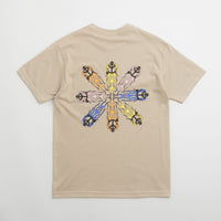 Sexhippies Flame Circle T-Shirt - Sand thumbnail