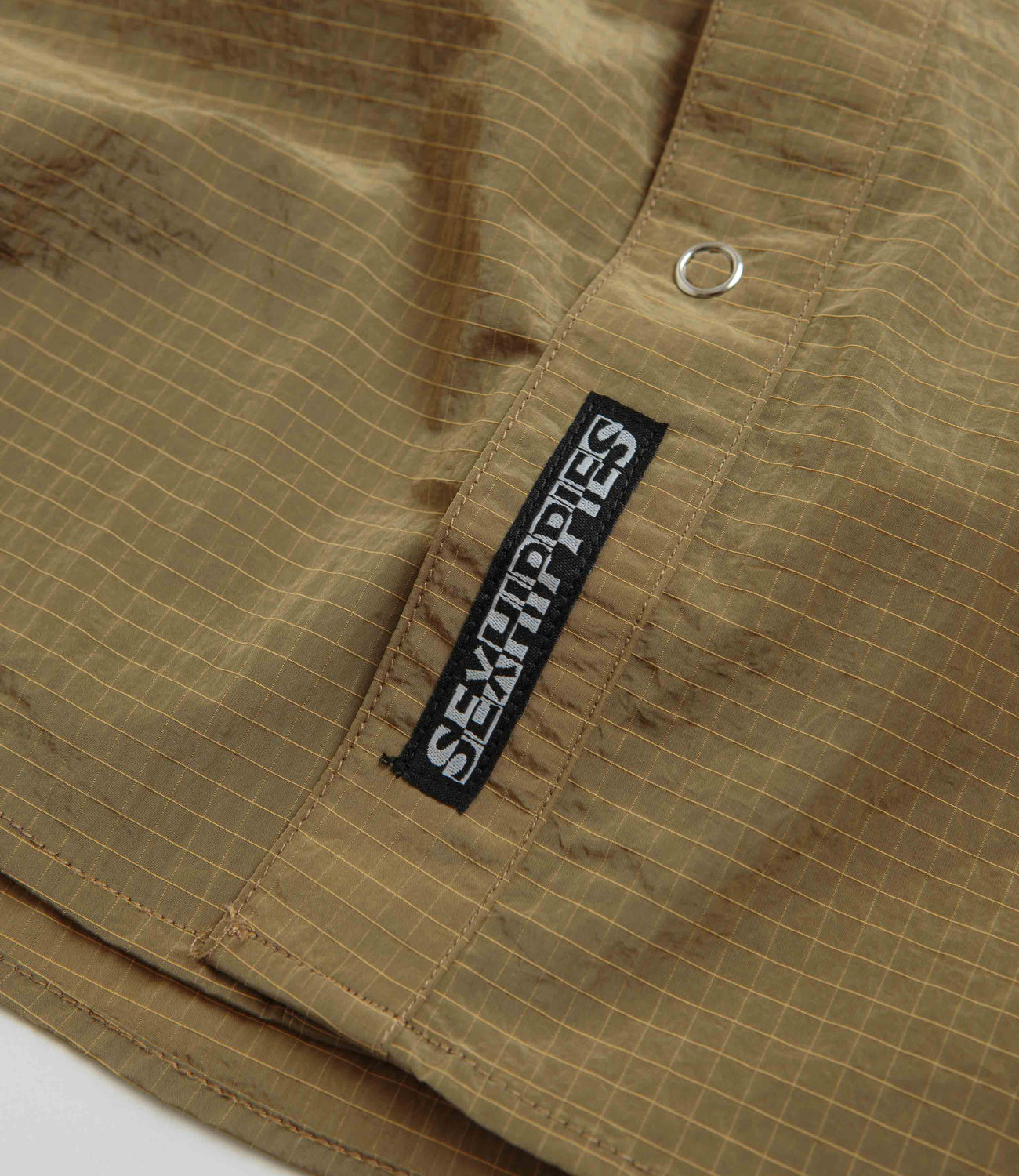 Sexhippies River Snap Shirt - Bronze | Flatspot