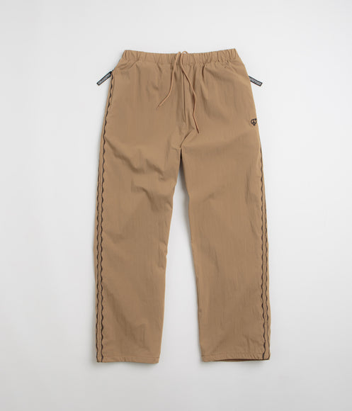 Sexhippies Welders Stitch Easy Pants - Light Brown / Black