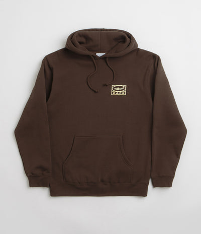 Skateboard Cafe 45 Hoodie - Coffee