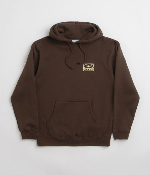 Skateboard Cafe 45 Hoodie - Coffee