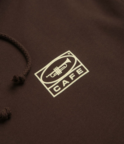 Skateboard Cafe 45 Hoodie - Coffee