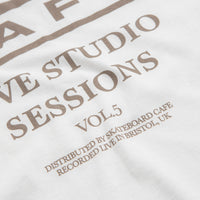 Skateboard Cafe 45 T-Shirt - White / Coffee thumbnail