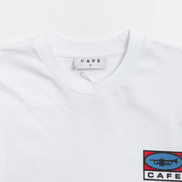 Skateboard Cafe 45 T-Shirt - White / Red thumbnail