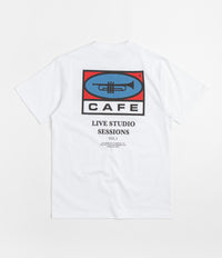 Skateboard Cafe 45 T-Shirt - White / Red