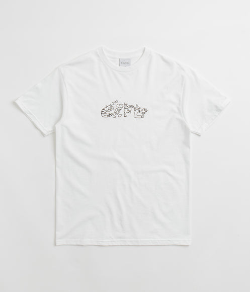 Skateboard Cafe Buddy T-Shirt - White