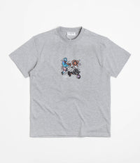 Skateboard Cafe Dancing T-Shirt - Heather Grey