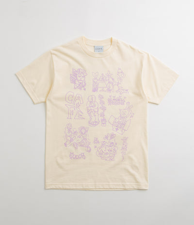 Skateboard Cafe Ethan T-Shirt - Cream