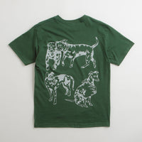 Skateboard Cafe Pooch T-Shirt - Forest Green thumbnail