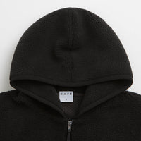 Skateboard Cafe Sherpa Fleece Hoodie - Black thumbnail