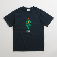 Skateboard Cafe Suited T-Shirt - Navy thumbnail