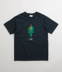 Skateboard Cafe Suited T-Shirt - Navy