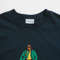 Skateboard Cafe Suited T-Shirt - Navy thumbnail