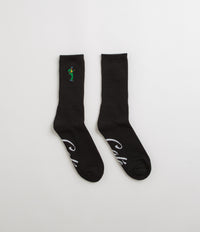 Skateboard Cafe Swing Socks - Black