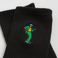 Skateboard Cafe Swing Socks - Black thumbnail