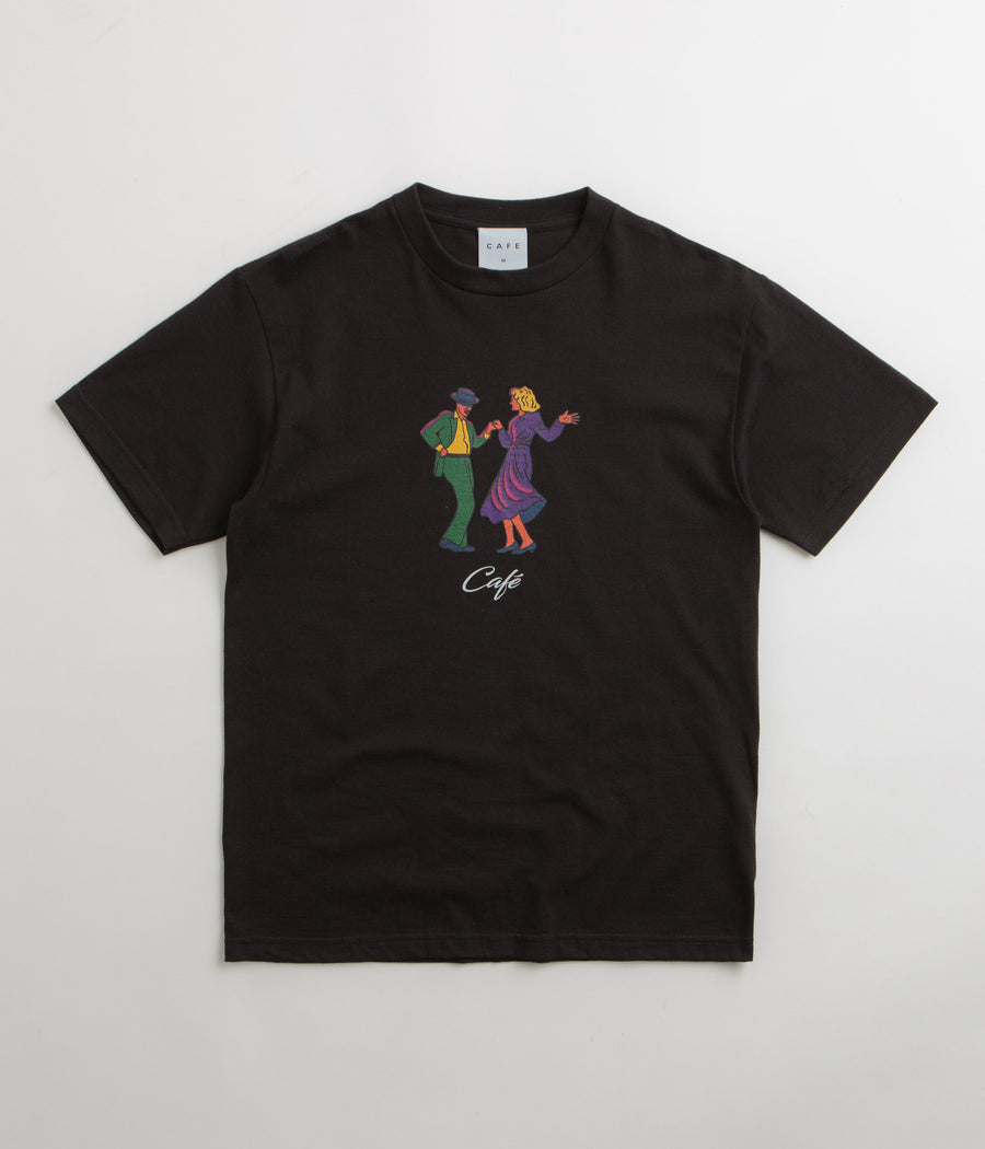 Skateboard Cafe Swing T-Shirt - Black