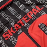 SkatePal Anniversary Football Shirt - Black / Red thumbnail