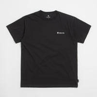 Snow Peak Chest Logo T-Shirt - Black thumbnail