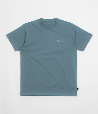 Snow Peak Chest Logo T-Shirt - Blue