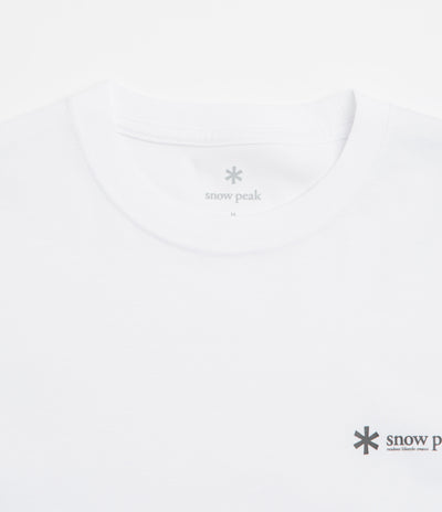 Snow Peak Chest Logo T-Shirt - White