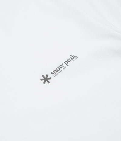 Snow Peak Chest Logo T-Shirt - White