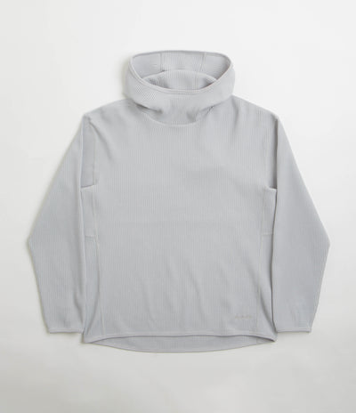 Snow Peak Dry Waffle Hoodie - Light Grey