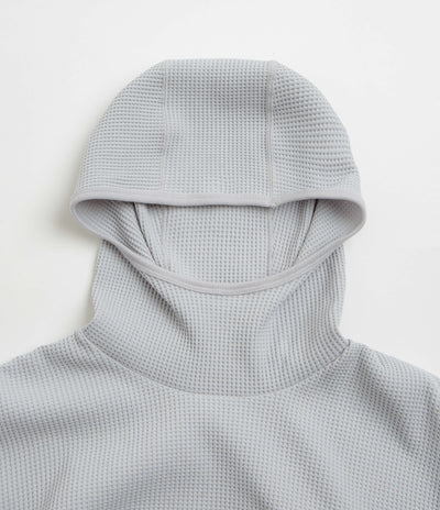 Snow Peak Dry Waffle Hoodie - Light Grey